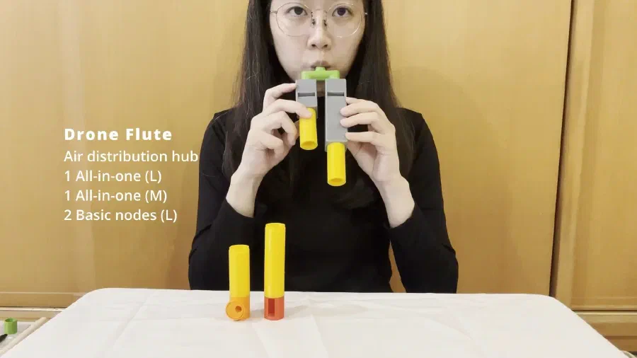 FlueBricks: A Construction Kit of Flute-like Instruments for Acoustic Reasoning